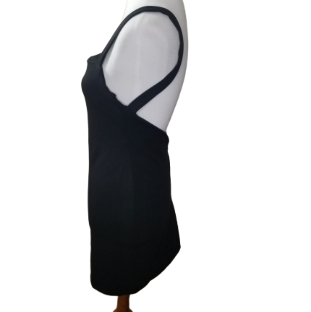 || SOLACE LONDON || Revolve Black Rosa Mini Dress - Picture 5 of 8